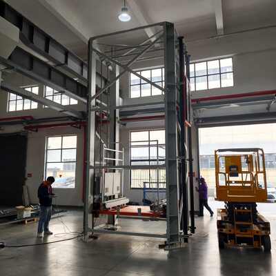 Qualität Cross-Level-Vertikal-Zahnstangen-Ritzel-Hebetransfer Präziser Andock-Zahnstangen-Ritzel-Aufzug Fabrik