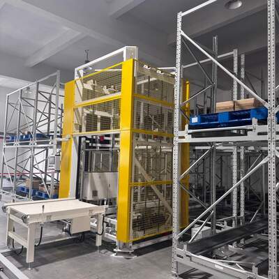 Calidad Grúa apiladora de paletas controlada por Ethernet industrial para logística de almacén inteligente Fábrica