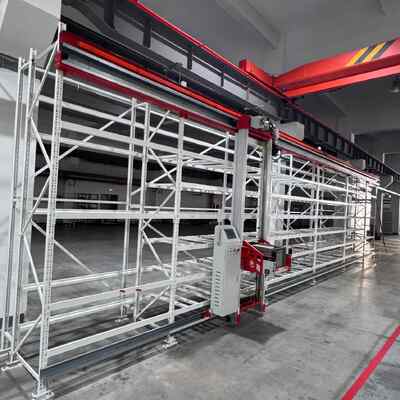 Quality Intelligent Control Automatic Stacker Crane Warehouse High Density For Manufacturing Parts Storage factory