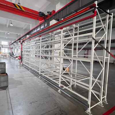 Qualität Hochleistungs-automatischer Spülkorb-Kran für E-Commerce-Fulfillment-Zentren Fabrik