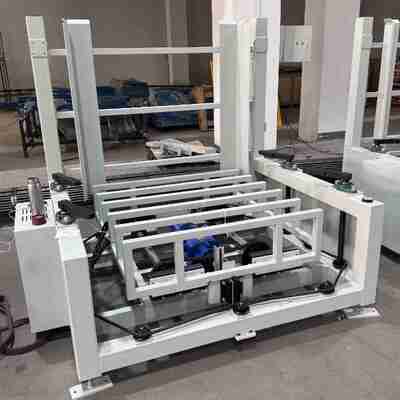 Qualidade Sistema de poupança de espaço de empilhadeira de paletes automática compacta para linhas de embalagem Fábrica