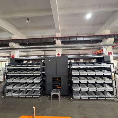 Calidad 1200 artículos/hora Sistema de pared de puesta 18 ranuras para comercio electrónico Fábrica