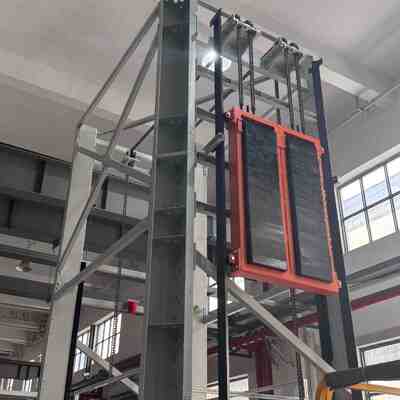 Kalite Depo Lojistik Rack Pinion Asansör Dört Yönlü Otomatik Depolama Sistemleri Asansör fabrika