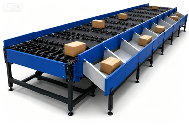 Calidad Sortador de ruedas flexibles de alto rendimiento para centros de distribución de almacenes Fábrica