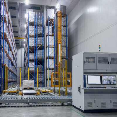 Jakość System automatycznego przechowywania o dużej gęstości 2000 kg załadunku Automatyczny system regałów paletowych w magazynie fabryka