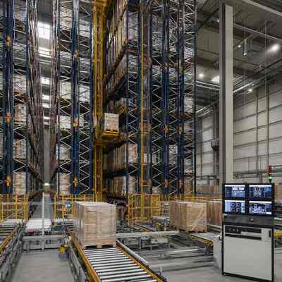 Quality Industrial Ethernet Auto Storage System Cold Storage Automated Shelf Storage System factory