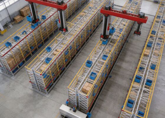 Qualité Centre logistique pour les grues à empilage aérien contrôlées par WMS Usine