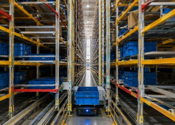 Qualidade Granas de empilhadeira integradas WMS para centros de entrega de comércio eletrônico Fábrica