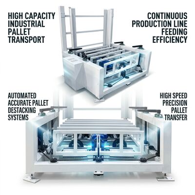 Qualität Industrielle Palettenstapler und Palettenenträger Kontinuierlicher Betrieb für Förderlinien Fabrik
