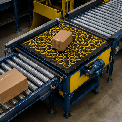 Qualidade Classificador de roda servo acionado com velocidade de classificação ajustável para automação de manuseio de pacotes Fábrica